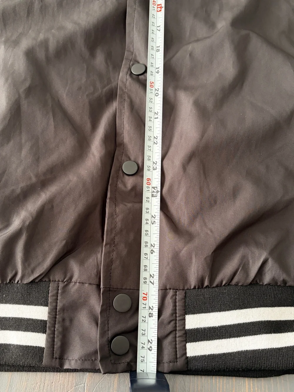 Washington Nationals Art of the gameBlack Varsity-Style Men's Jacket Size L